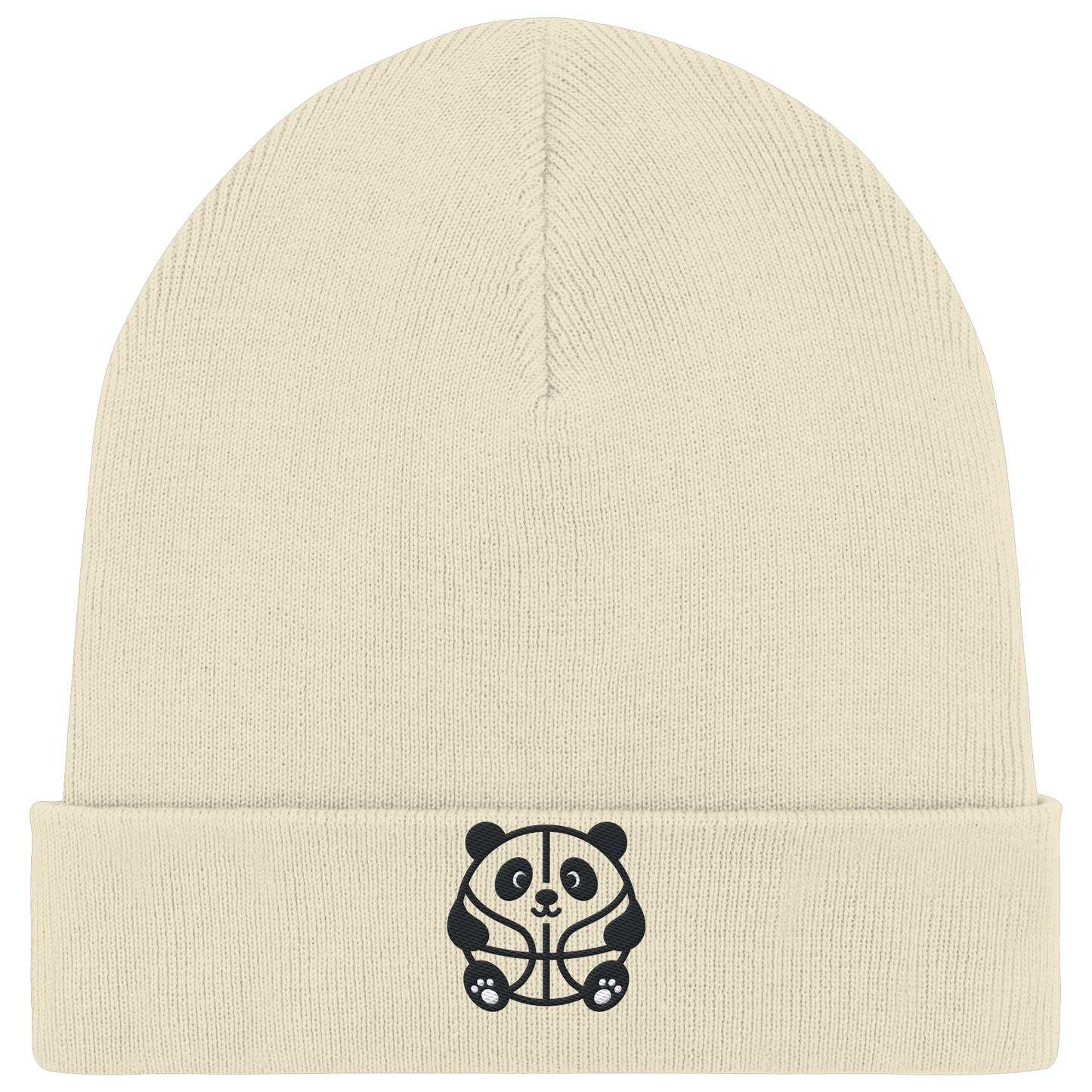 Basketball Panda - Organic Rib Beanie