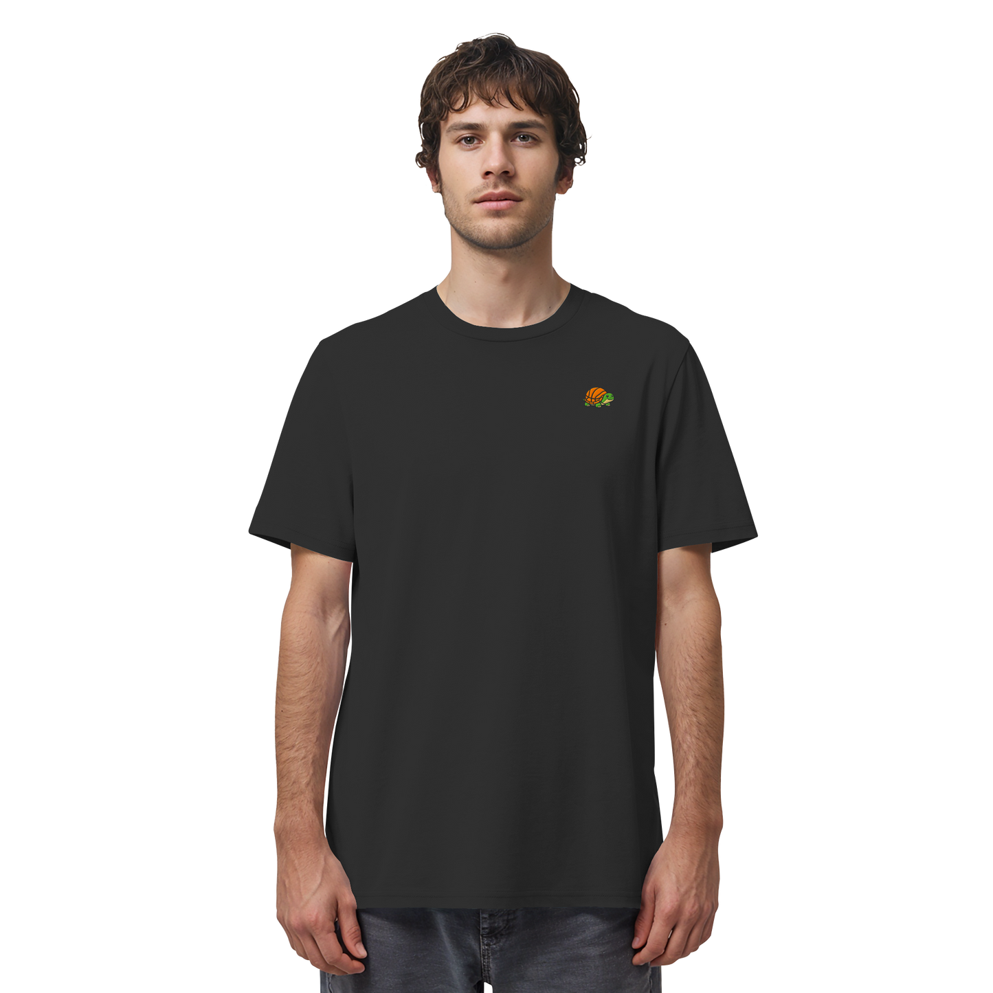 Mr. Turtle Backprint - Organic Shirt