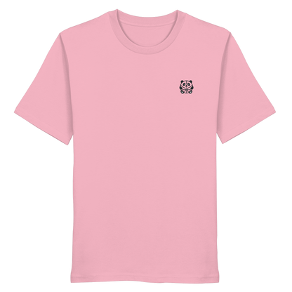 Basketball Panda Backprint - Organic Shirt