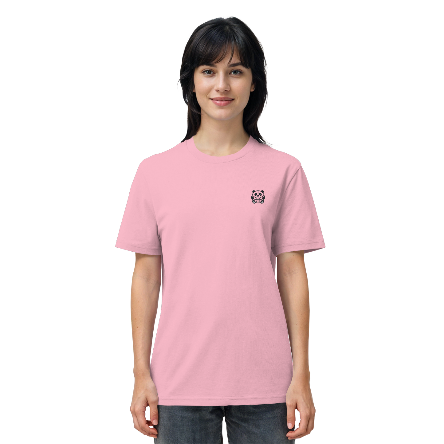 Basketball Panda Backprint - Organic Shirt