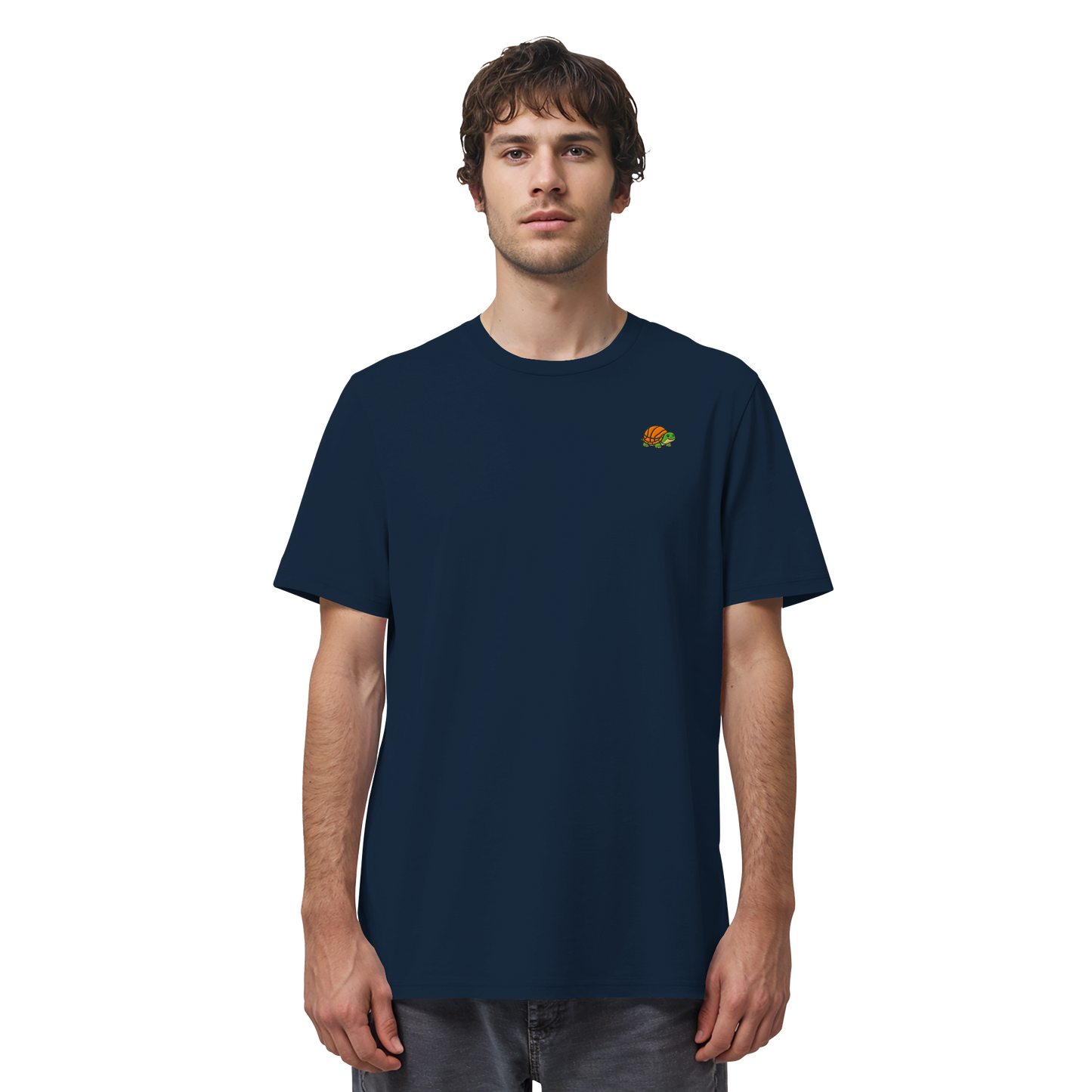 Mr. Turtle Backprint - Organic Shirt