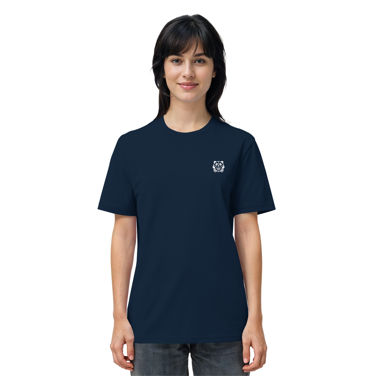 Basketball Panda Backprint - Organic Shirt