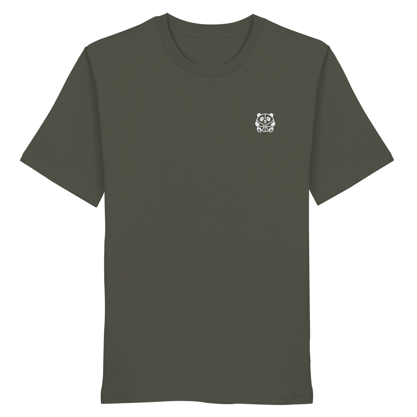 Basketball Panda Backprint - Organic Shirt