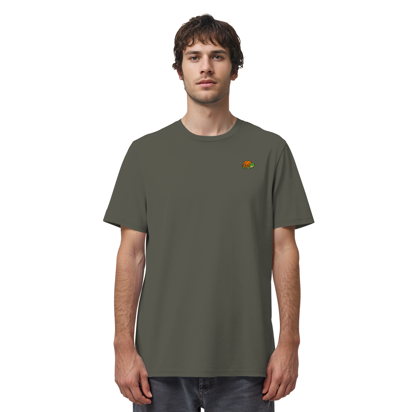 Mr. Turtle Backprint - Organic Shirt