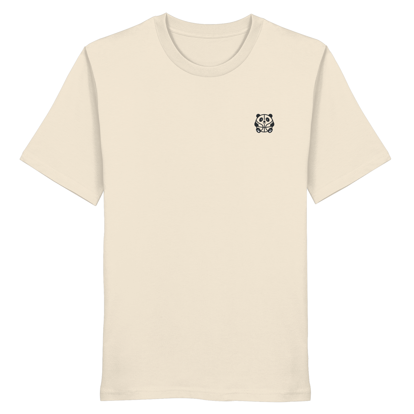 Basketball Panda Backprint - Organic Shirt