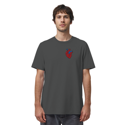 Anatomisch korrektes Herz - Organic Shirt