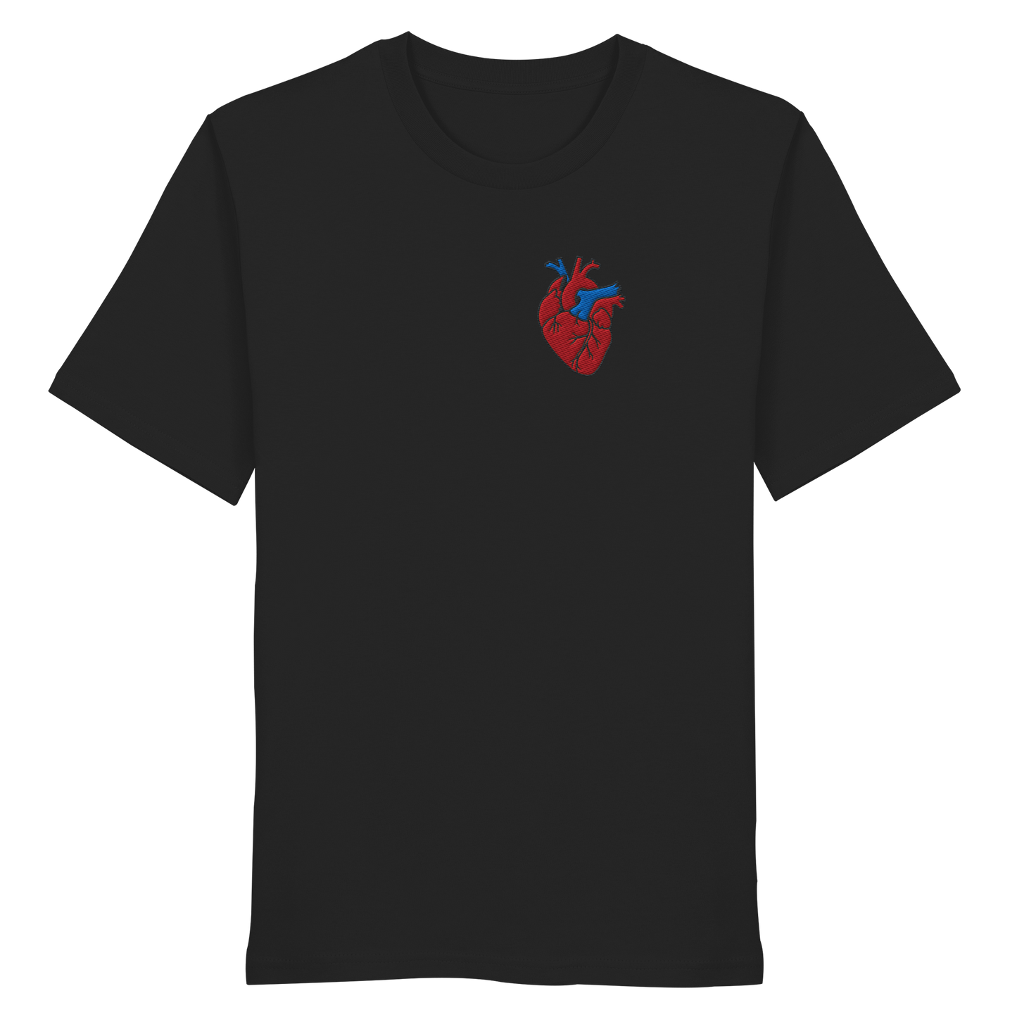 Anatomisch korrektes Herz - Organic Shirt