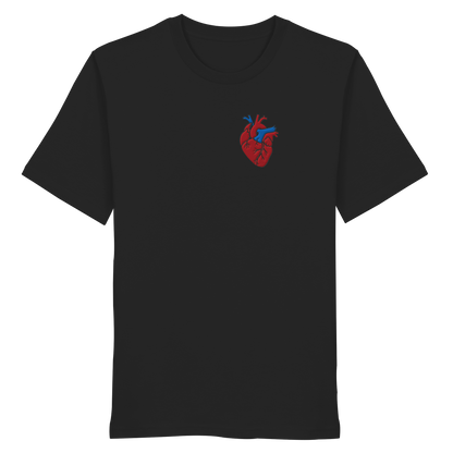 Anatomisch korrektes Herz - Organic Shirt