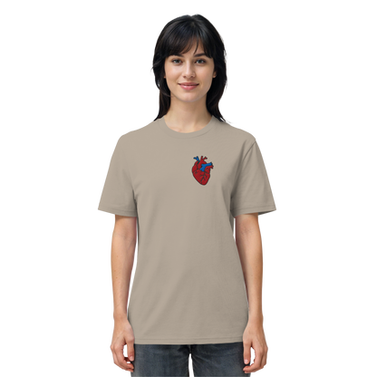 Anatomisch korrektes Herz - Organic Shirt
