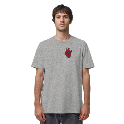 Anatomisch korrektes Herz - Organic Shirt