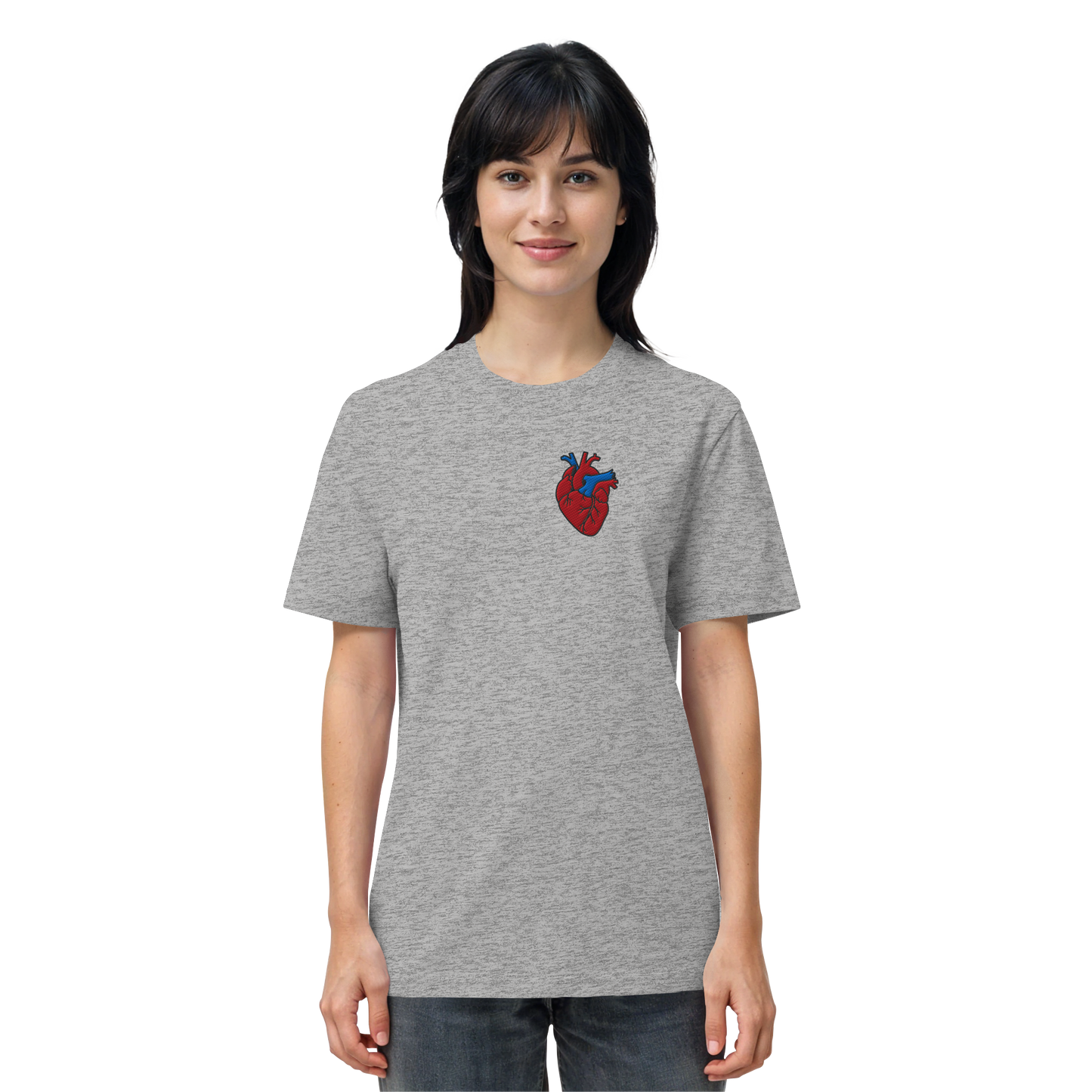 Anatomisch korrektes Herz - Organic Shirt