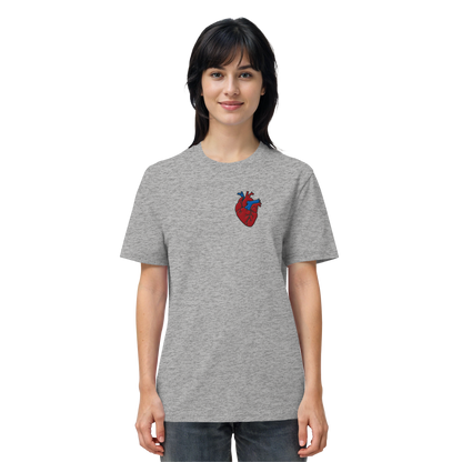 Anatomisch korrektes Herz - Organic Shirt