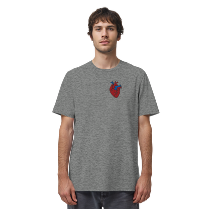 Anatomisch korrektes Herz - Organic Shirt