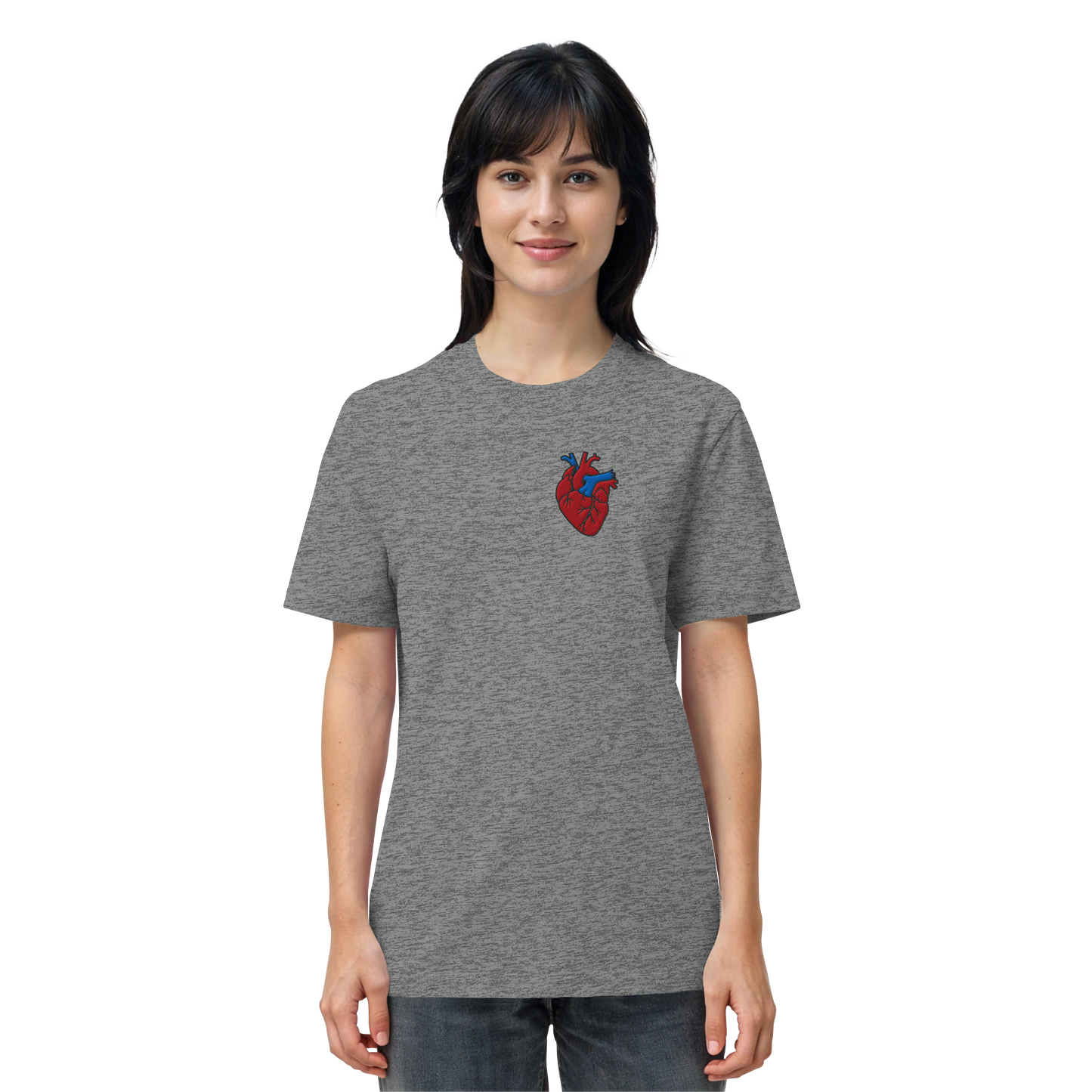 Anatomisch korrektes Herz - Organic Shirt