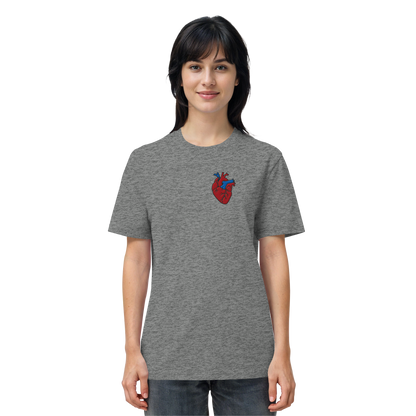 Anatomisch korrektes Herz - Organic Shirt