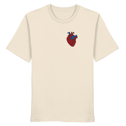 Anatomisch korrektes Herz - Organic Shirt