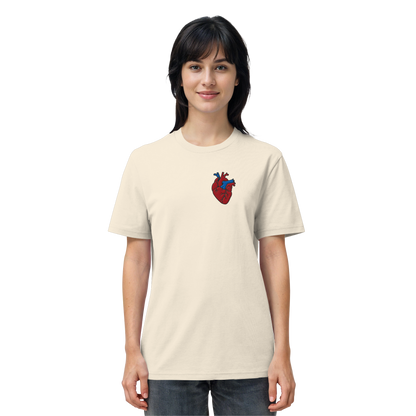 Anatomisch korrektes Herz - Organic Shirt