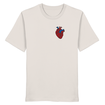 Anatomisch korrektes Herz - Organic Shirt