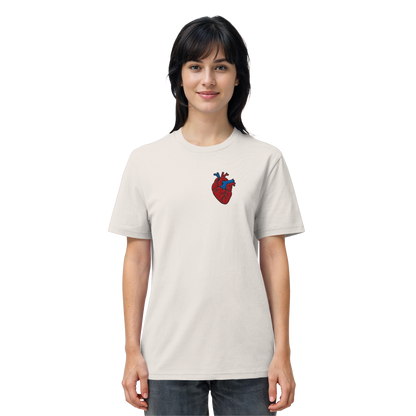 Anatomisch korrektes Herz - Organic Shirt