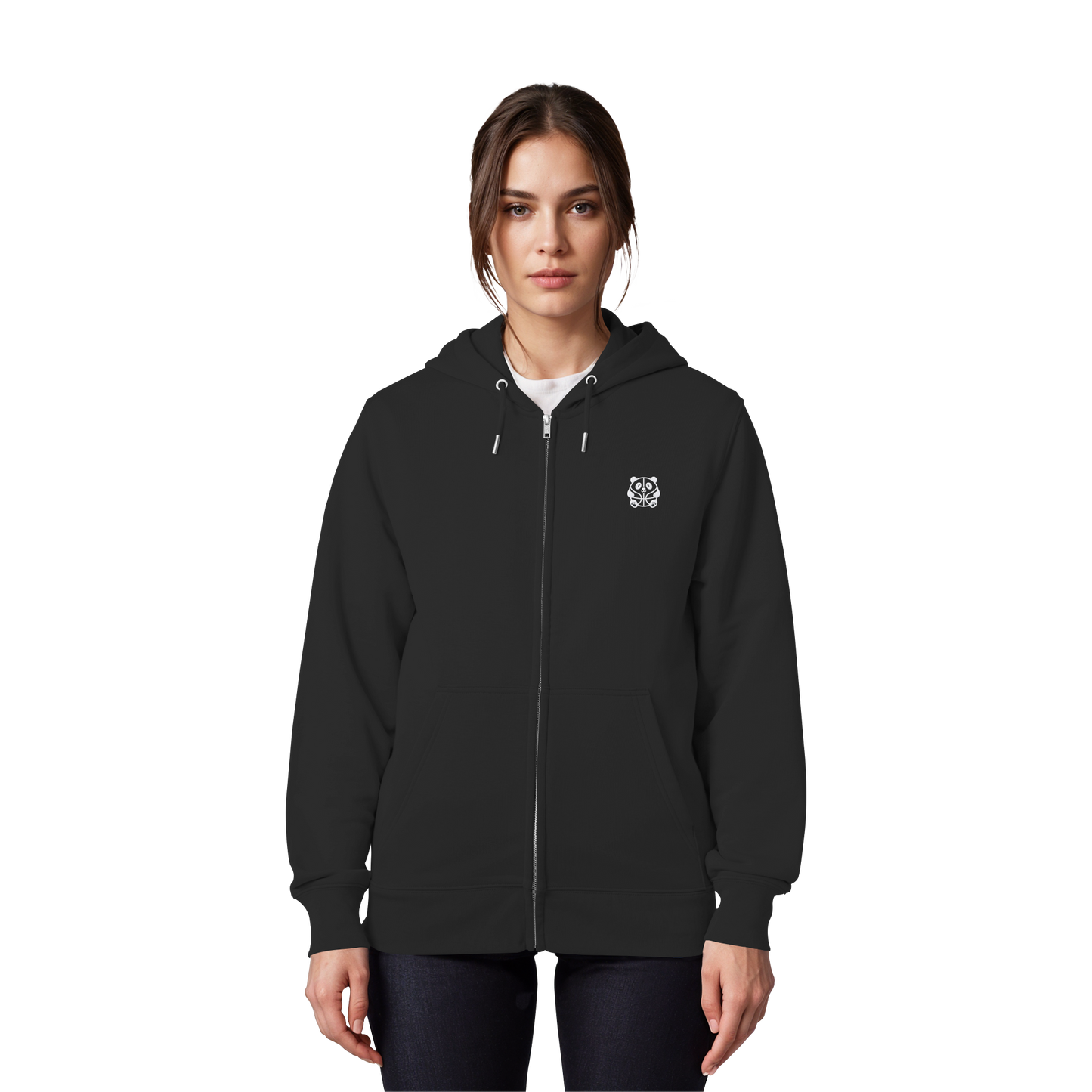 Basketball Panda - Organic Zipper