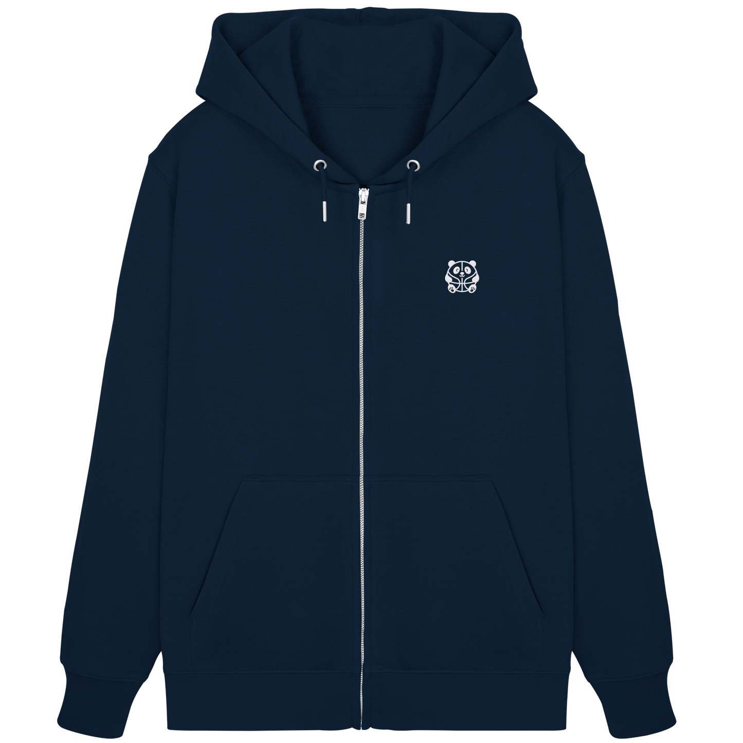 Basketball Panda Backprint - Organic Zipper