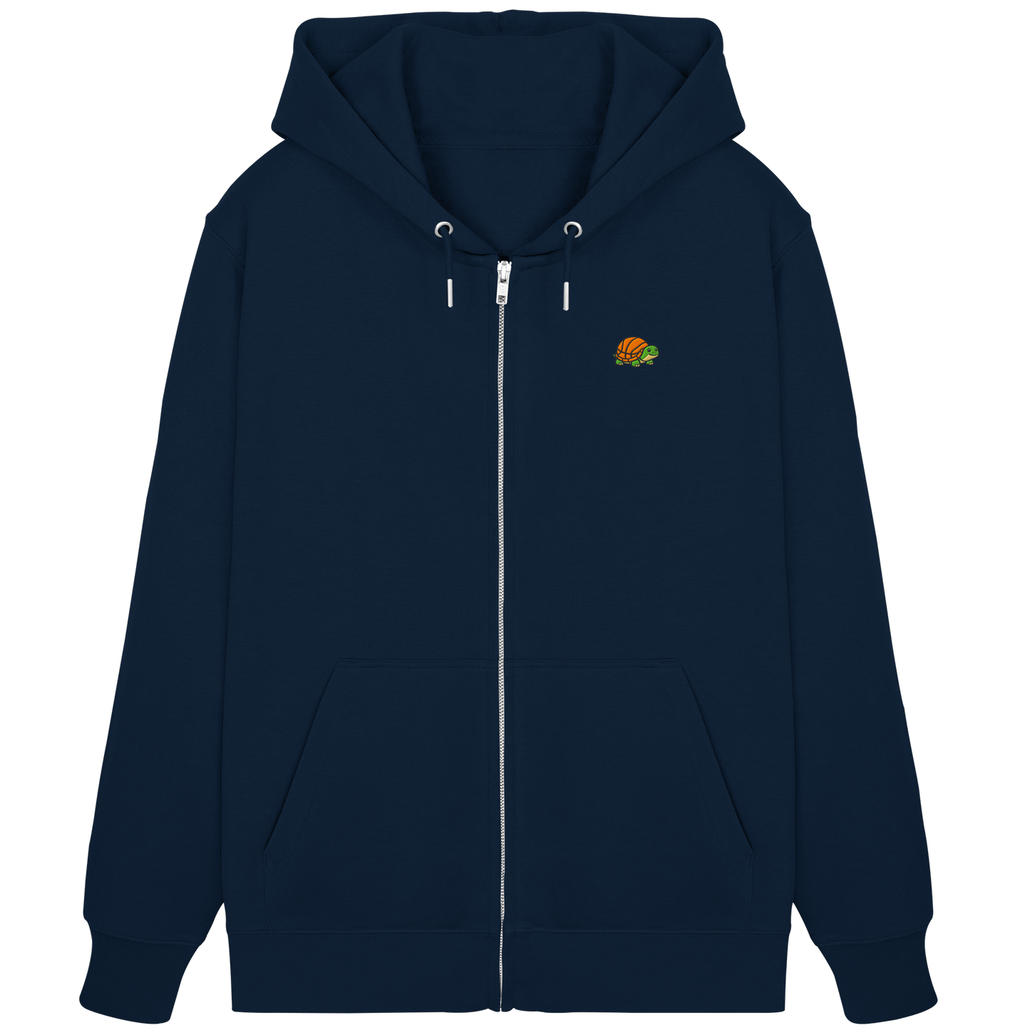 Mr. Turtle Backprint - Organic Zipper