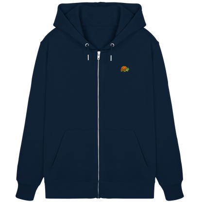 Mr. Turtle Backprint - Organic Zipper