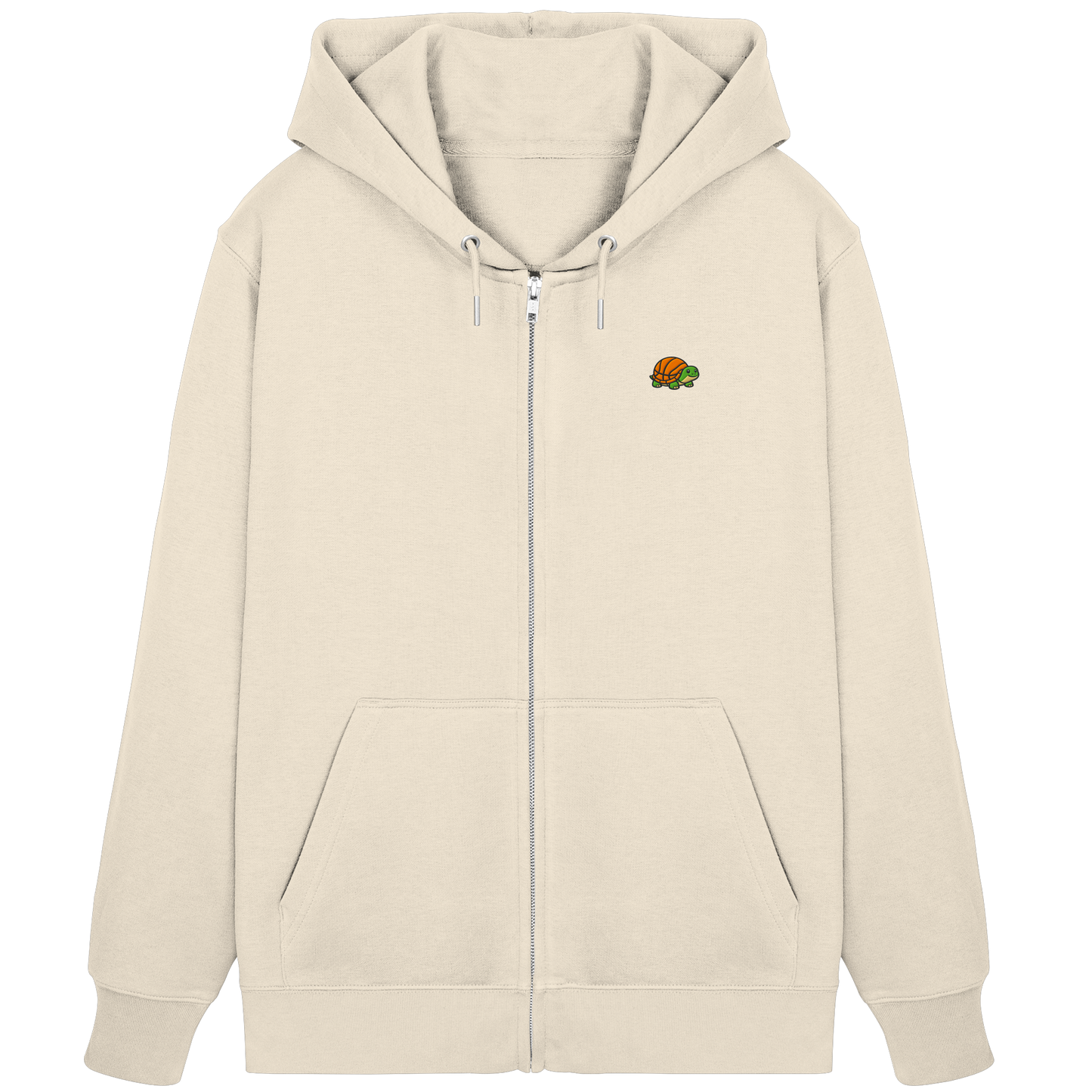 Mr. Turtle Backprint - Organic Zipper