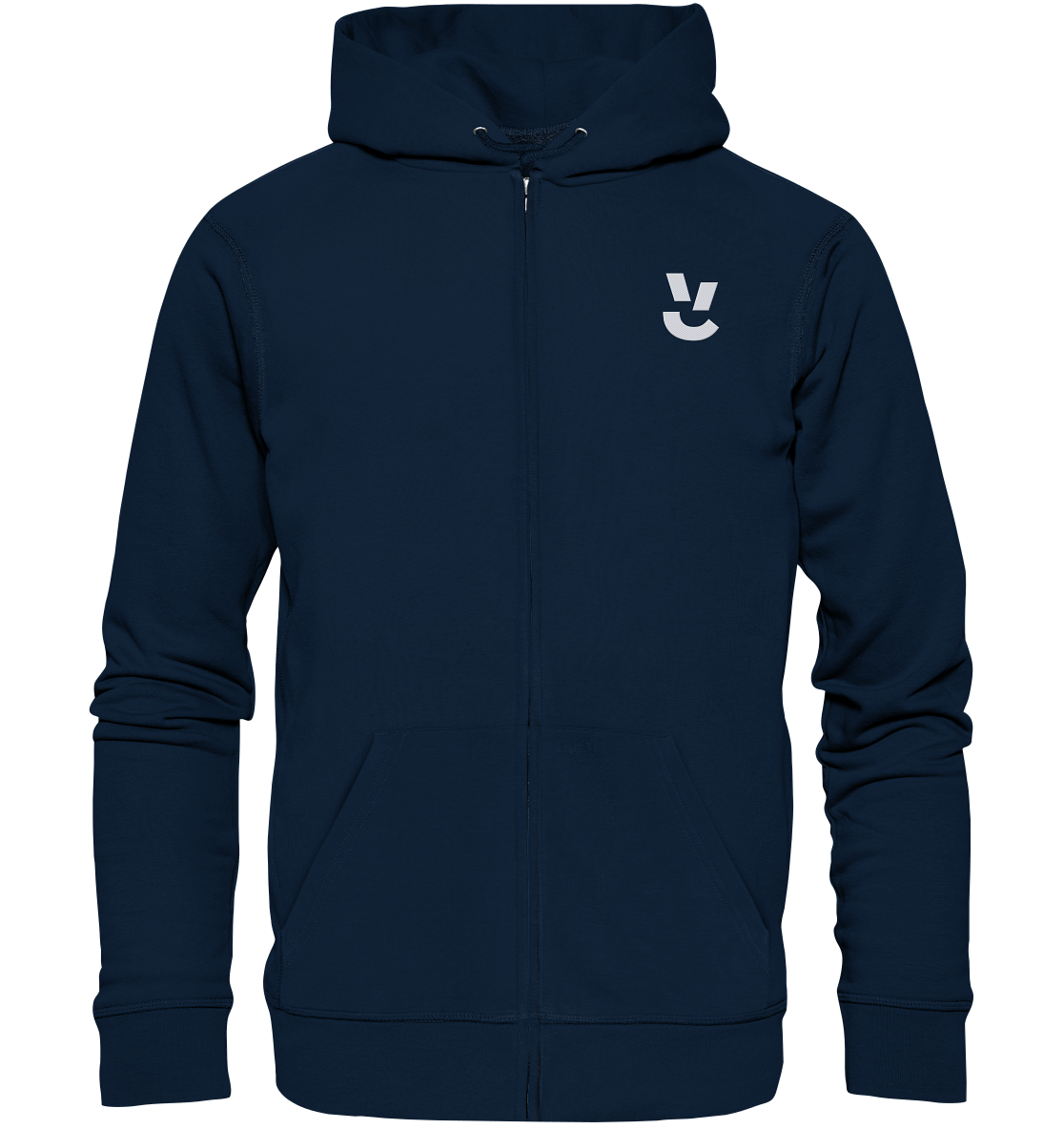 Codistry Logo Weiß - Organic Zipper