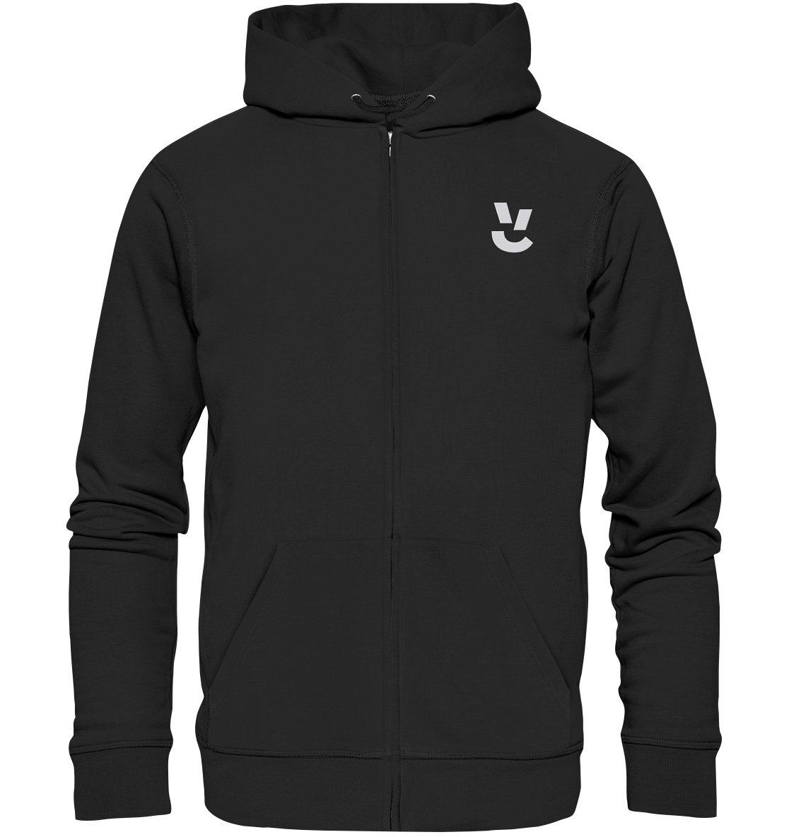 Codistry Logo Weiß - Organic Zipper