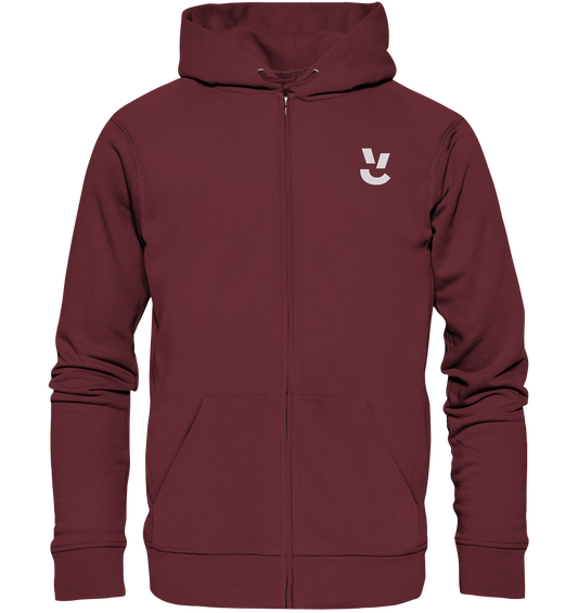 Codistry Logo Weiß - Organic Zipper