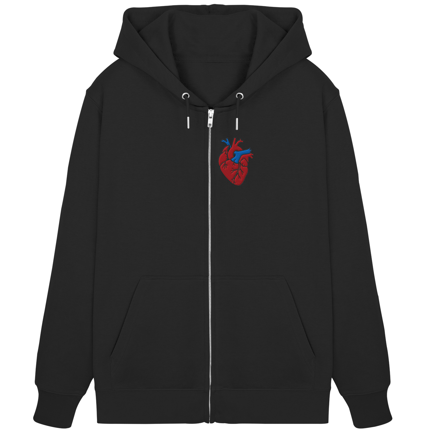 Anatomisch korrektes Herz - Organic Zipper