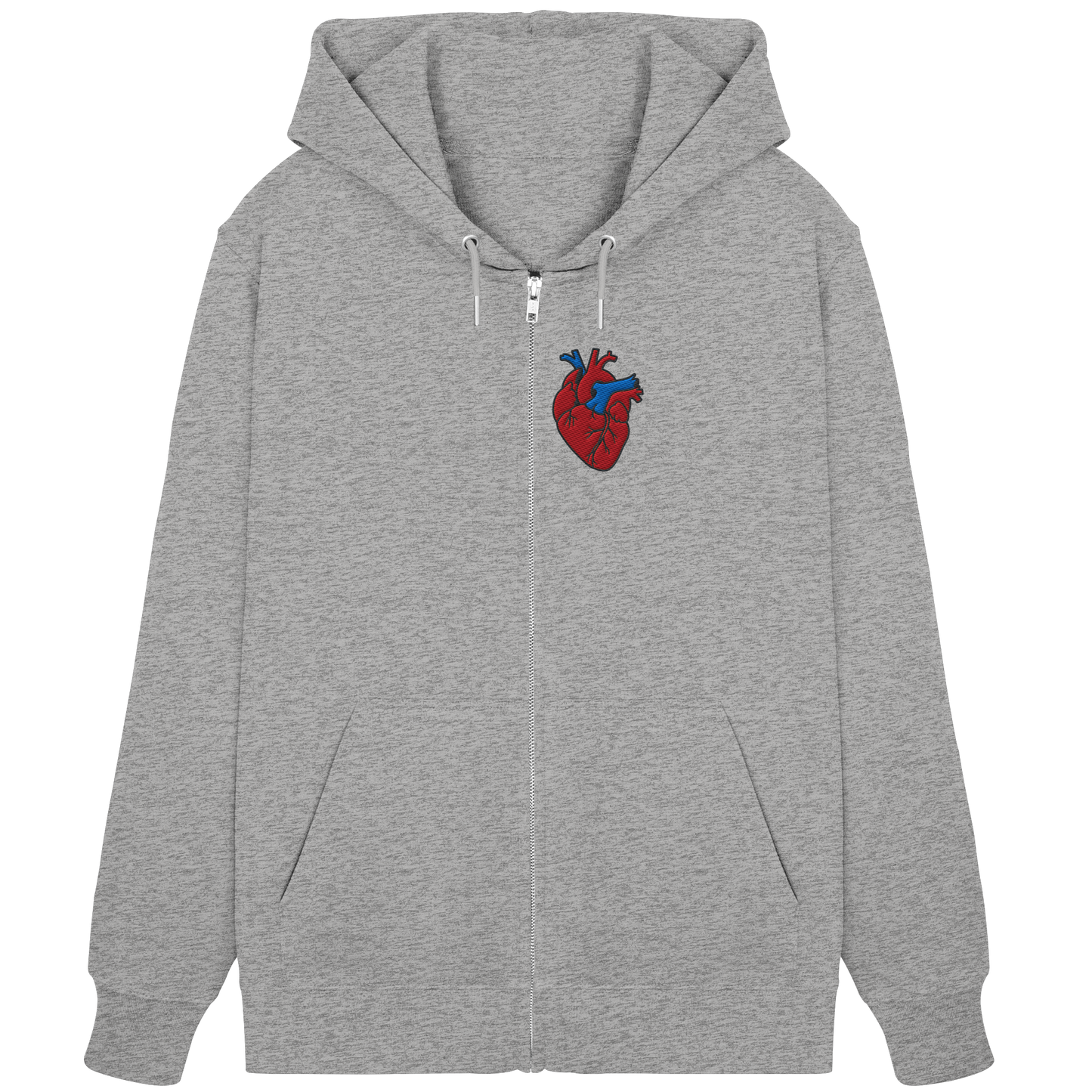 Anatomisch korrektes Herz - Organic Zipper