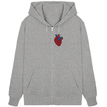 Anatomisch korrektes Herz - Organic Zipper