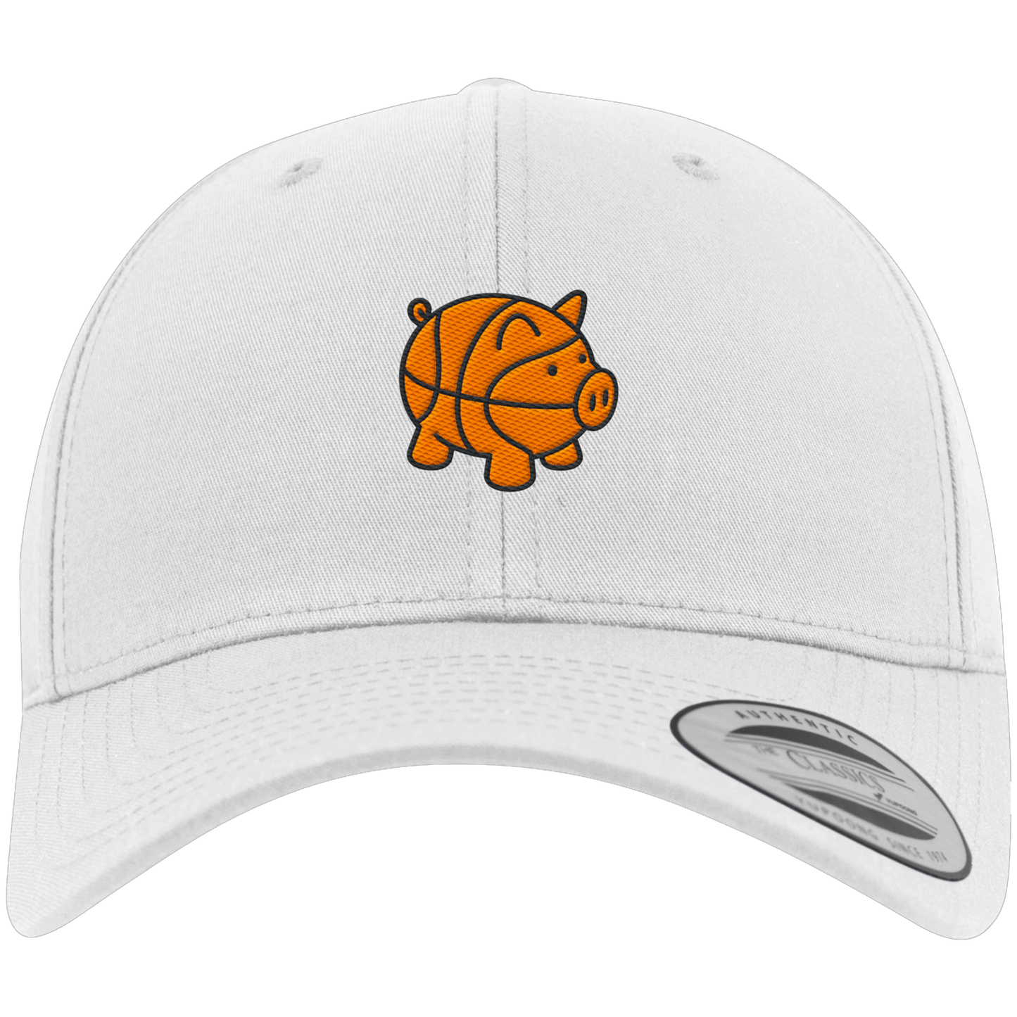Basketball Piggy - Premium Baseball Cap